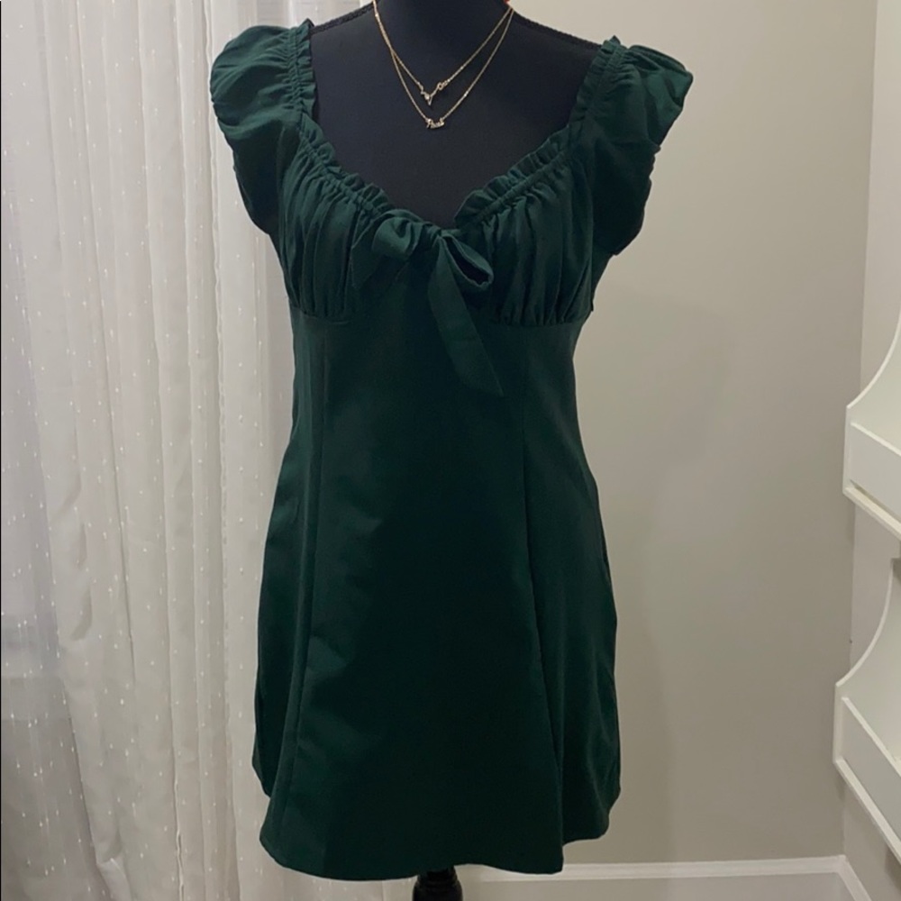 COPY - Green body con L.A. Hearts dress